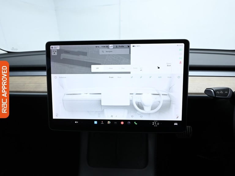 2021 Tesla Model 3 Standard Range Plus Saloon 4dr Electric Auto RWD (241 bhp) Saloon Automatic