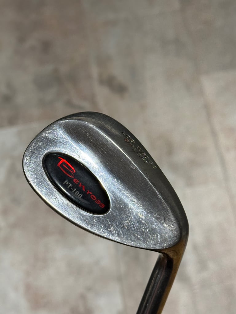 image for Ben Ross PT-100 60° Lob Wedge – Right Handed, Swift Trueflex Graphite Shaft, Nike Grip