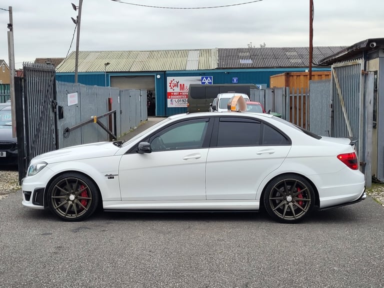 2012 Mercedes-Benz C-Class C63 6.2 AMG PERFORMANCE 4 DOOR SALOON 125 EDITION MSL STAGE 1 REMAP TU...