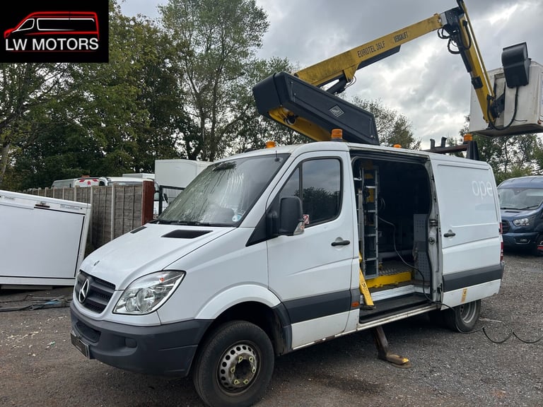MERCEDES BENZ SPRINTER 513 CDI MWB CHERRY PICKER 2012 12 REG ULEZ COMPLIANT