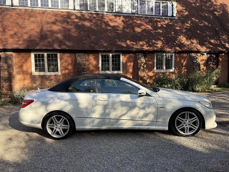 2012 Mercedes-Benz E Class 2.1 E220 CDI BlueEfficiency Sport Cabriolet 2dr Diesel G-Tronic+ Euro ...