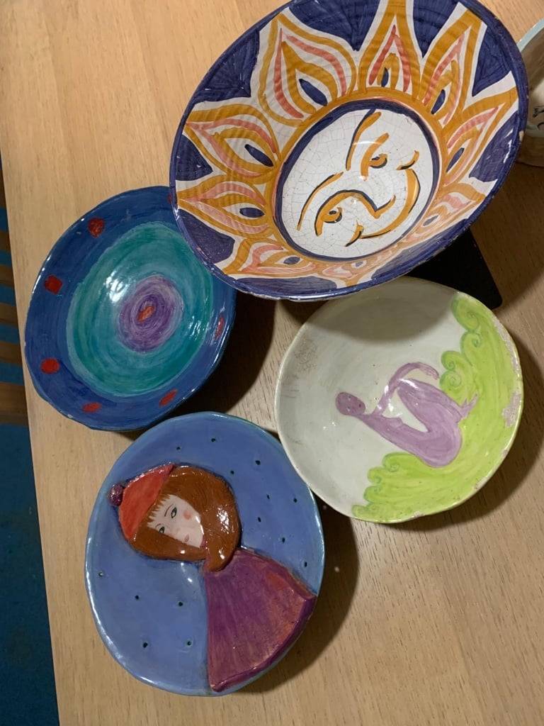 Ceramics small £5 each big £9 each