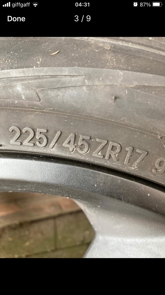 PRICE DROPPED. LAST CHANCE. Vauxhall penta 5 spoke alloy wheels 