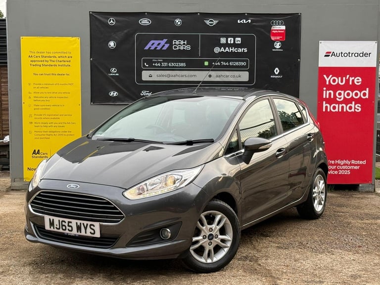 2015 Ford Fiesta 1.25 Zetec Euro 6 5dr HATCHBACK Petrol Manual