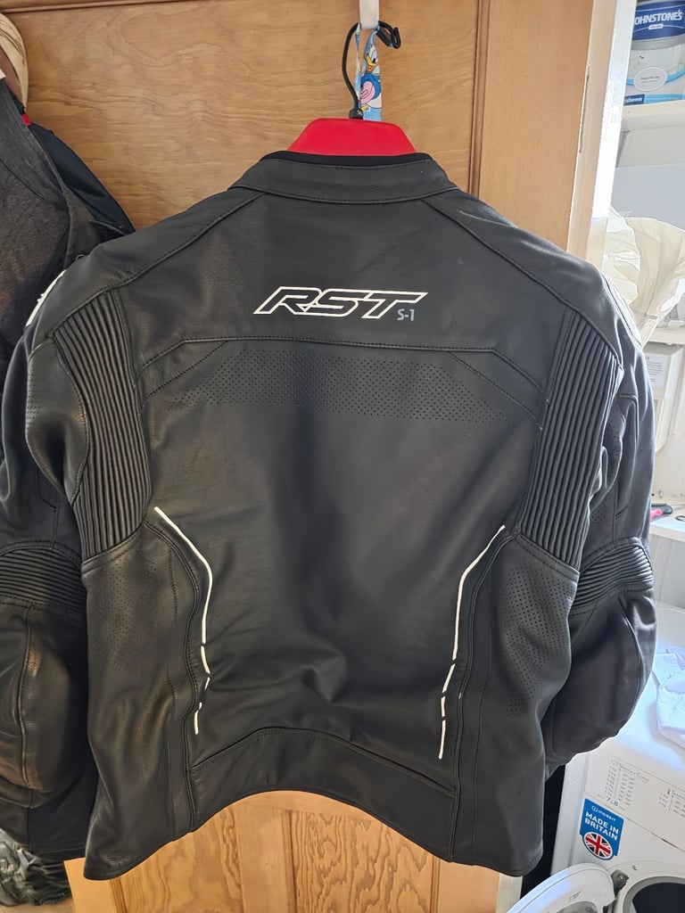 RST S1 Leather Jacket & RST Leather Trousers