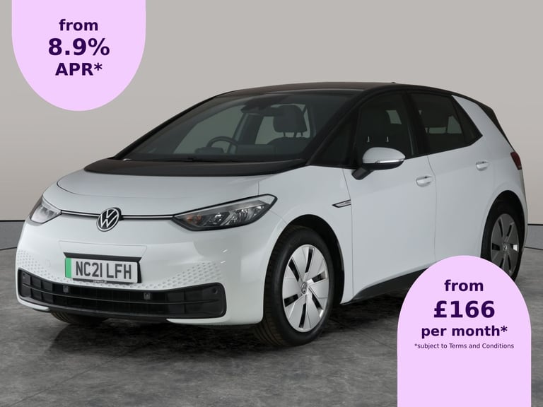 image for 2021 Volkswagen ID3 150kW Life Pro Performance 58kWh 5dr Auto HATCHBACK ELECTRIC Automatic