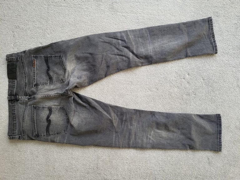 Women's Black/Charcoal jeans from Nudie Jeans Co W32 L30