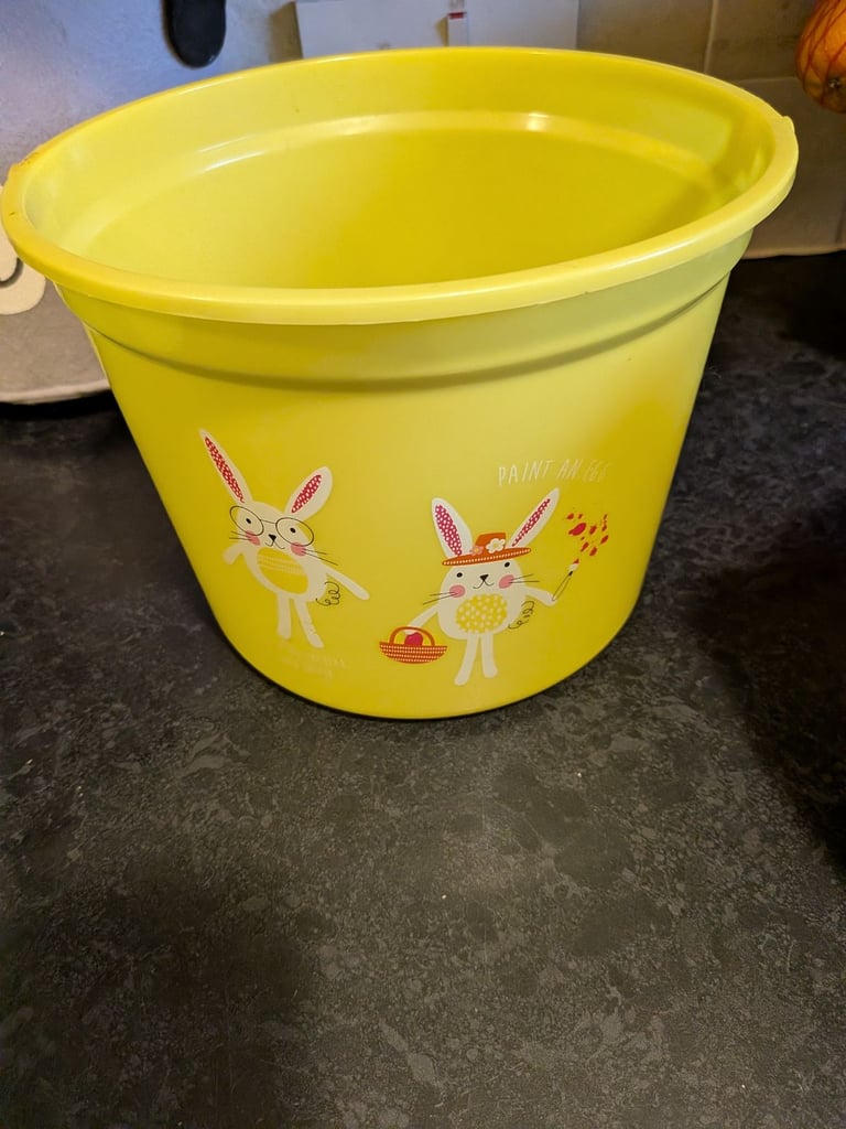 Halloween and easter buckets 