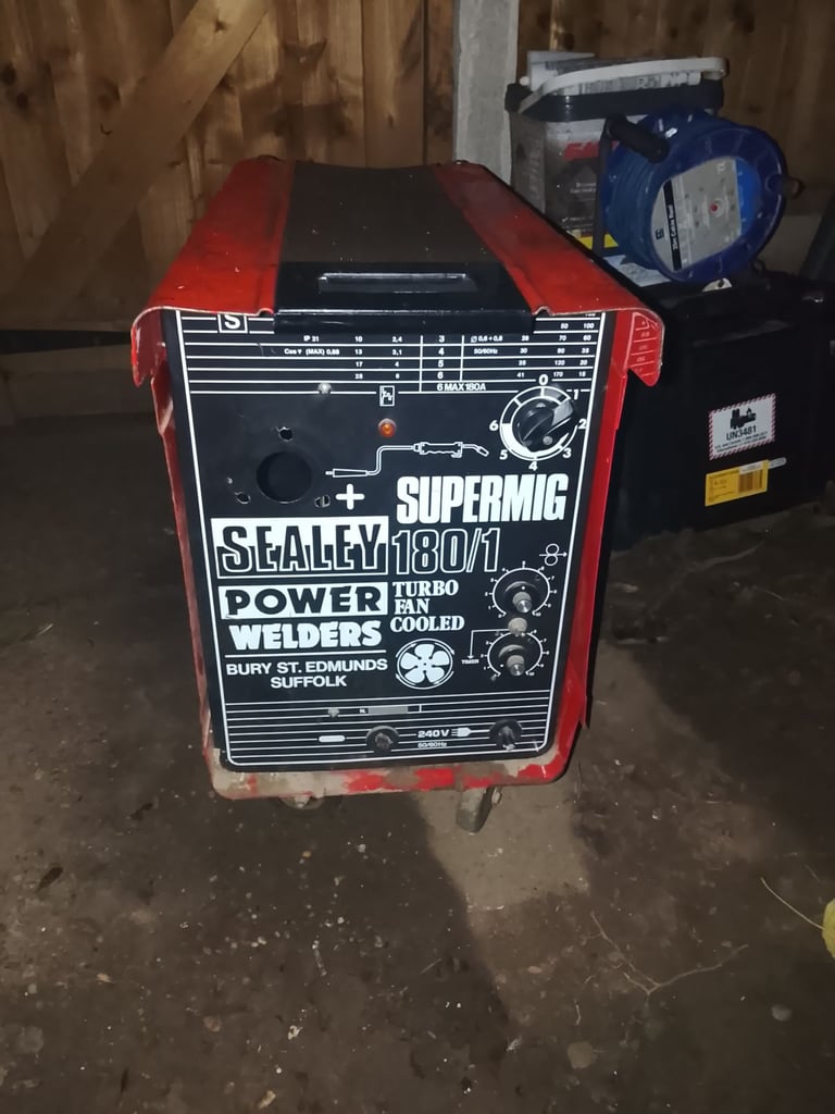 Sealey mig welder 
