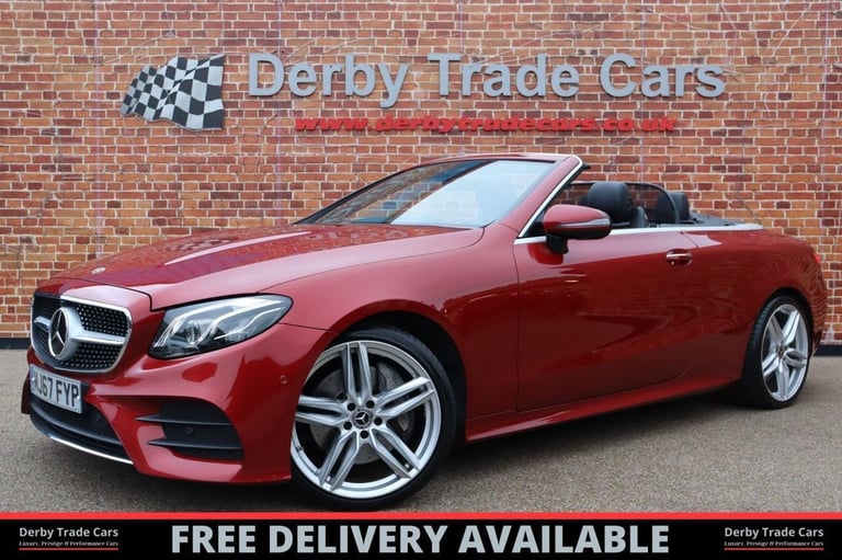 image for 2017 51 MERCEDES-BENZ E-CLASS 3.0 E400 V6 AMG LINE (PREMIUM PLUS) CABRIOLET 2DR 