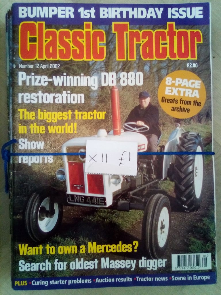 TRACTOR MAGS, BOOKS - COOKING, PLANTS, 1ST AID, BIBLE, DIY, HISTORY ETC