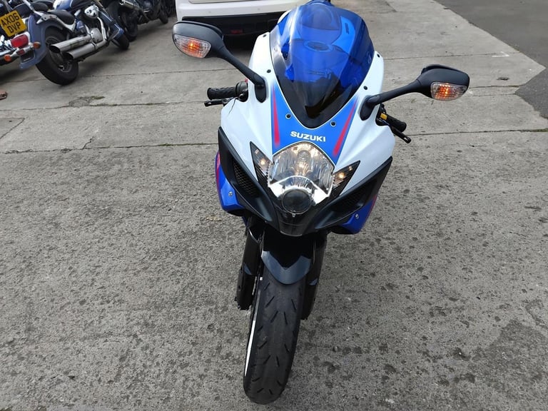 2007 07 SUZUKI GSXR 750 K7 GSXR750 CLEAN BLUE SPORT BIKE SUPER SPORT NEW MOT 