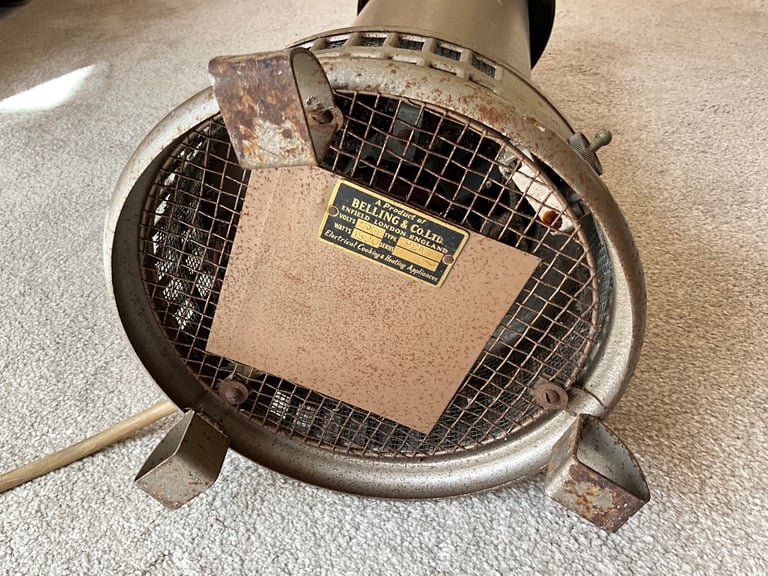Vintage Belling electric heater 92A 1500W