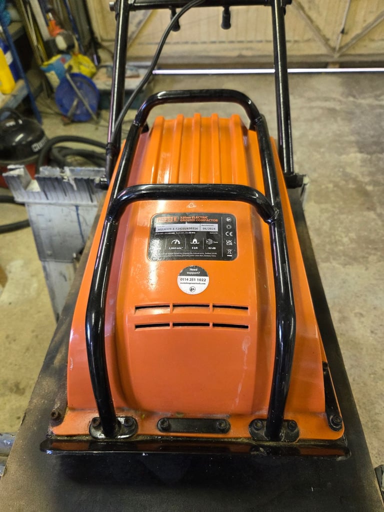 240volt  EVOLUTION PLATE COMPACTORS 