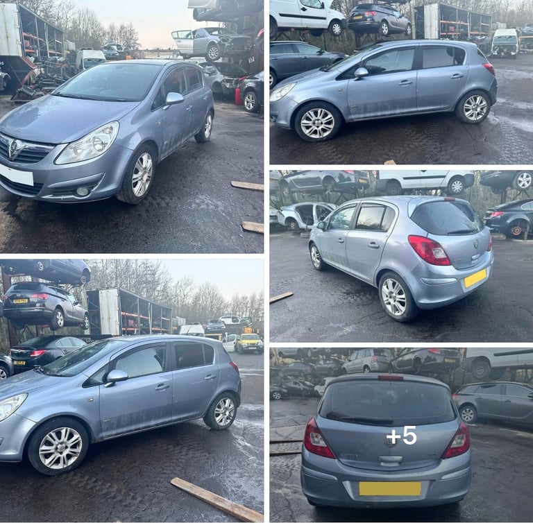 Vauxhall Corsa D.  Passenger side door. Breaking spares 