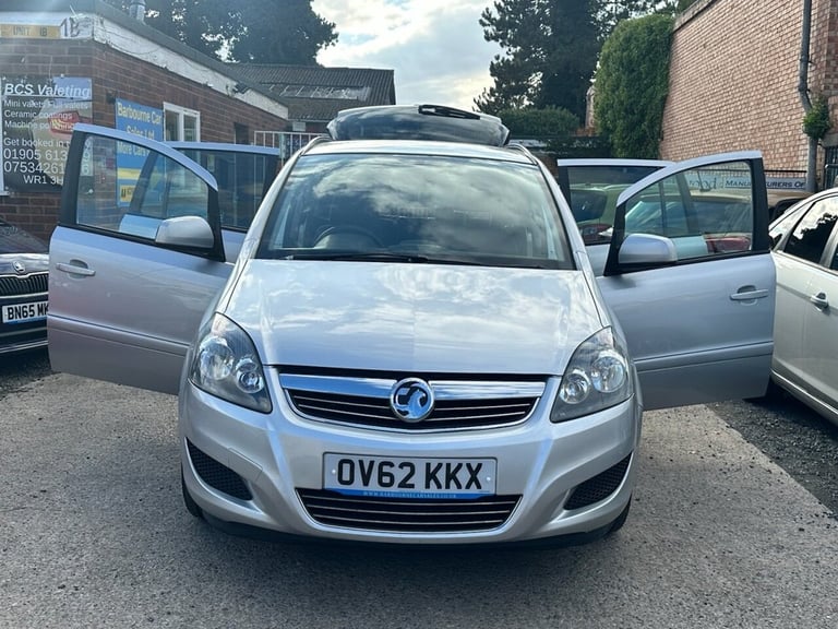 2012 62 VAUXHALL ZAFIRA 1.7 CDTI ECOFLEX EXCLUSIV MPV 5DR DIESEL MANUAL EURO 5 (