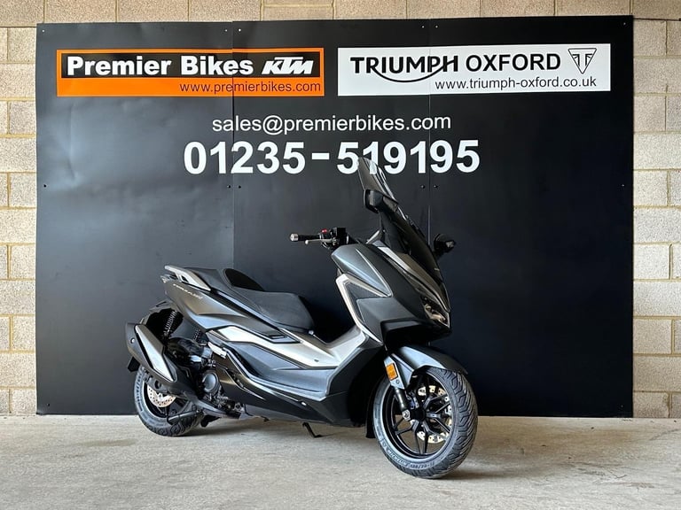 GORGEOUS ONE OWNER 2021/21 HONDA FORZA 350 MOTORCYCLE 