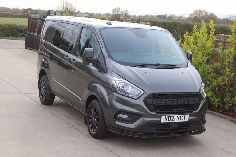 2021 Ford Transit Custom 2.0 300 EcoBlue Limited Crew Van Double Cab 5dr Diesel Manual L1 H1 Euro...