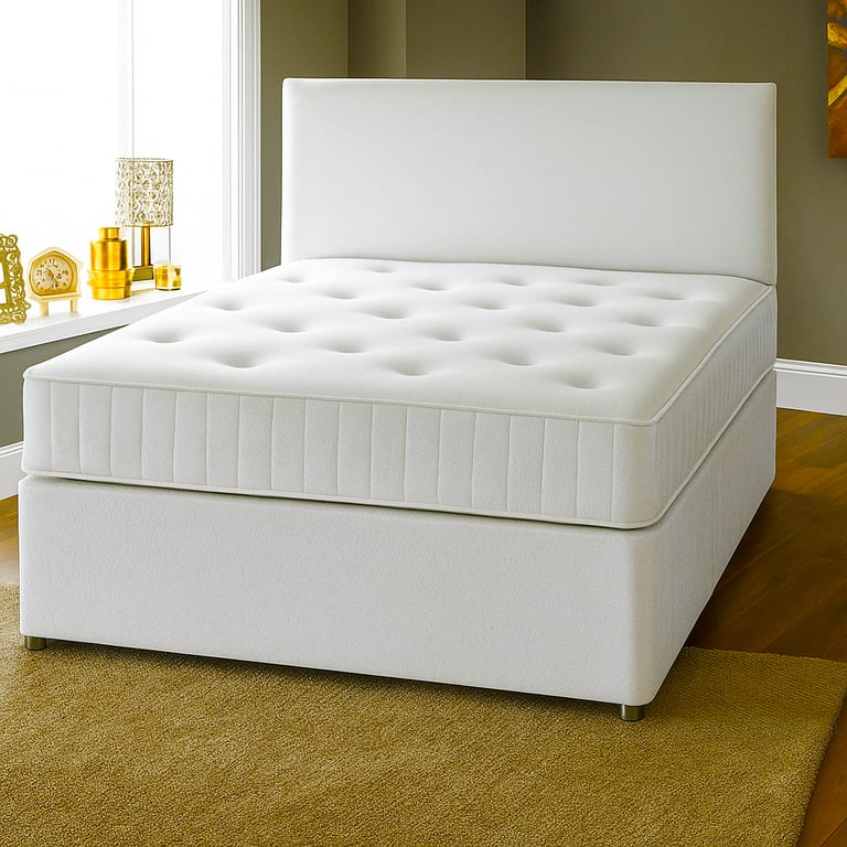 image for Elegant Divan Bed for Modern Bedrooms Offering Comfort, Style, and Maximum Storage Solutions
