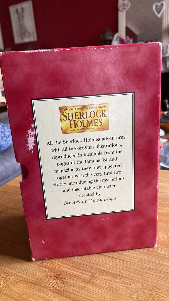 THE ORIGINAL AND COMPLETE ILLUSTRATED SHERLOCK HOLMES : 3 VOLUME BOOK SET 