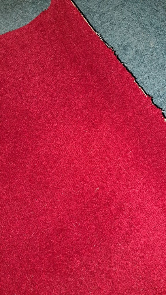 image for Carpet offcut Westend velvet ruby