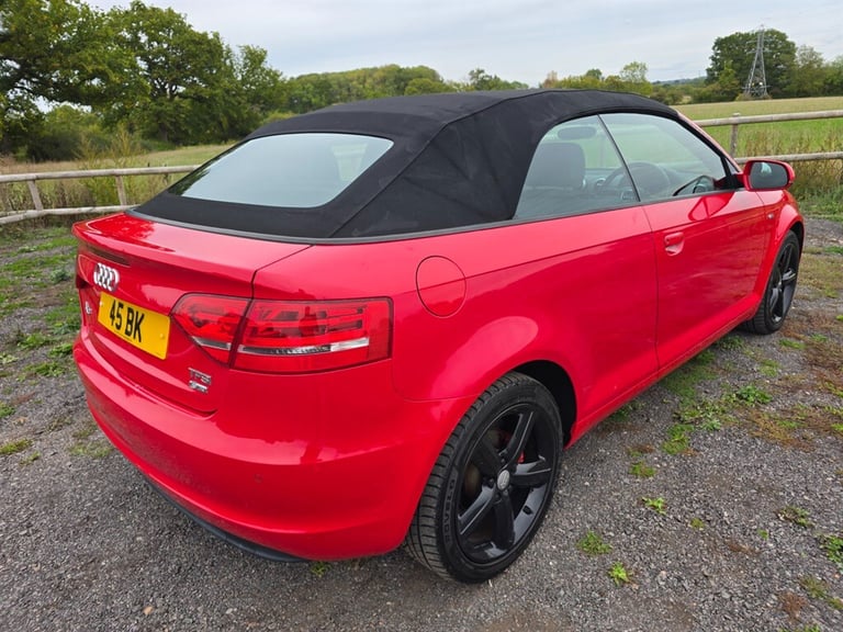 2010 Audi A3 1.8T FSI Technik 2dr S Tronic CONVERTIBLE PETROL Semi Automatic
