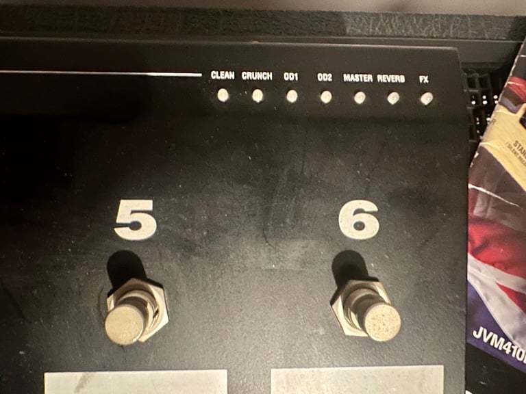 JVM410H Head + Switch Pedal