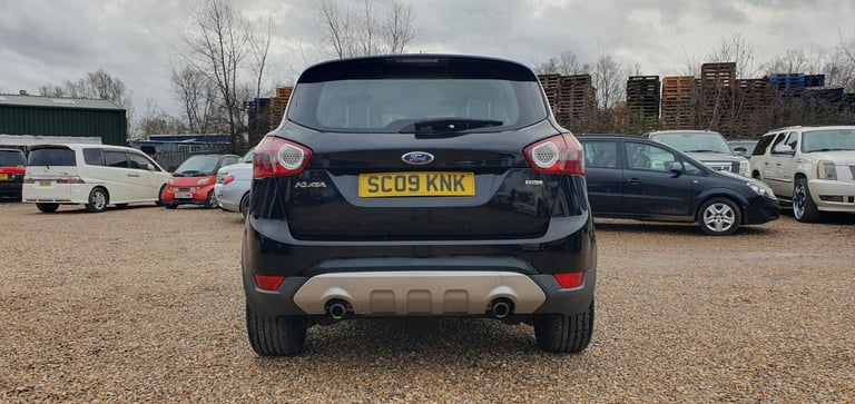 2009 FORD KUGA 2.0 TDCi ZETEC 5 DOOR 6 SPEED MANUAL BLACK