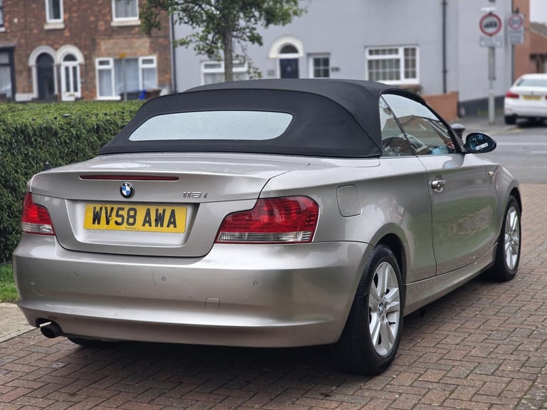 2008 BMW 1 Series 2.0 118i SE Euro 4 2dr CONVERTIBLE Petrol Manual