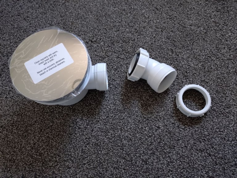 image for 90mm Chrome Shower Waste 