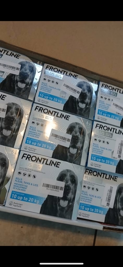 image for frontline plus flea treatment