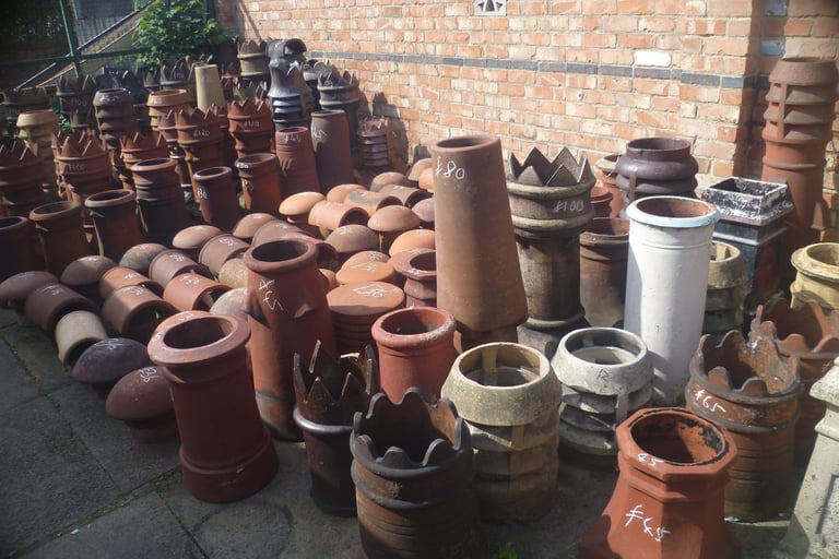 Roof Cowlins Reclaimed Chimney cowl £36 inc vat  lots of chimney pots prices vary  