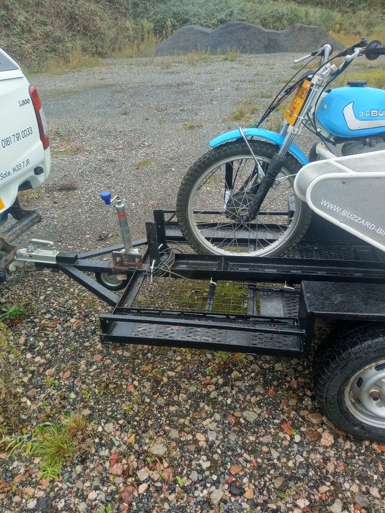 Trials bike sidecar, Bultaco 350 trials bike and sidecar 