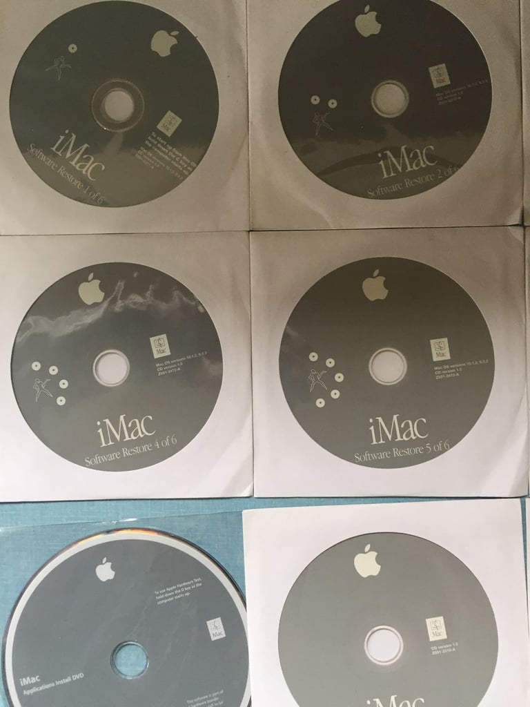 Apple Installation dvd,s 