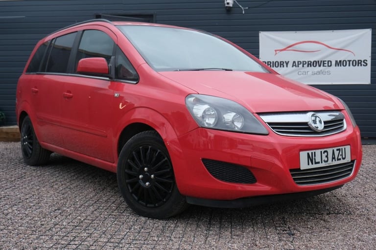2013 Vauxhall Zafira 1.6 16V Exclusiv MPV 5dr Petrol Manual Euro 5 (115 ps) MPV Petrol Manual