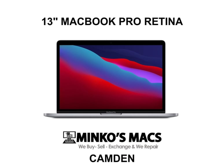 Apple MacBook Pro Retina 13.3" Core i7 3Ghz 16GB Ram 121GB SSD Adobe Final Cut Pro Microsoft Office