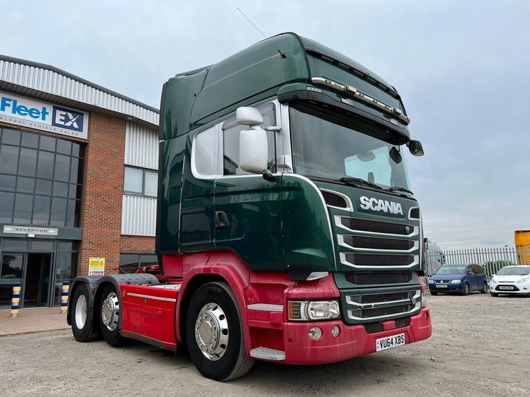 SCANIA R520 V8 *EURO 6* TOPLINE 6X2 TRACTOR UNIT 2015 - VU64 XBS