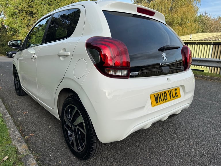 2018 Peugeot 108 1.2 PureTech Allure 5dr HATCHBACK Petrol Manual