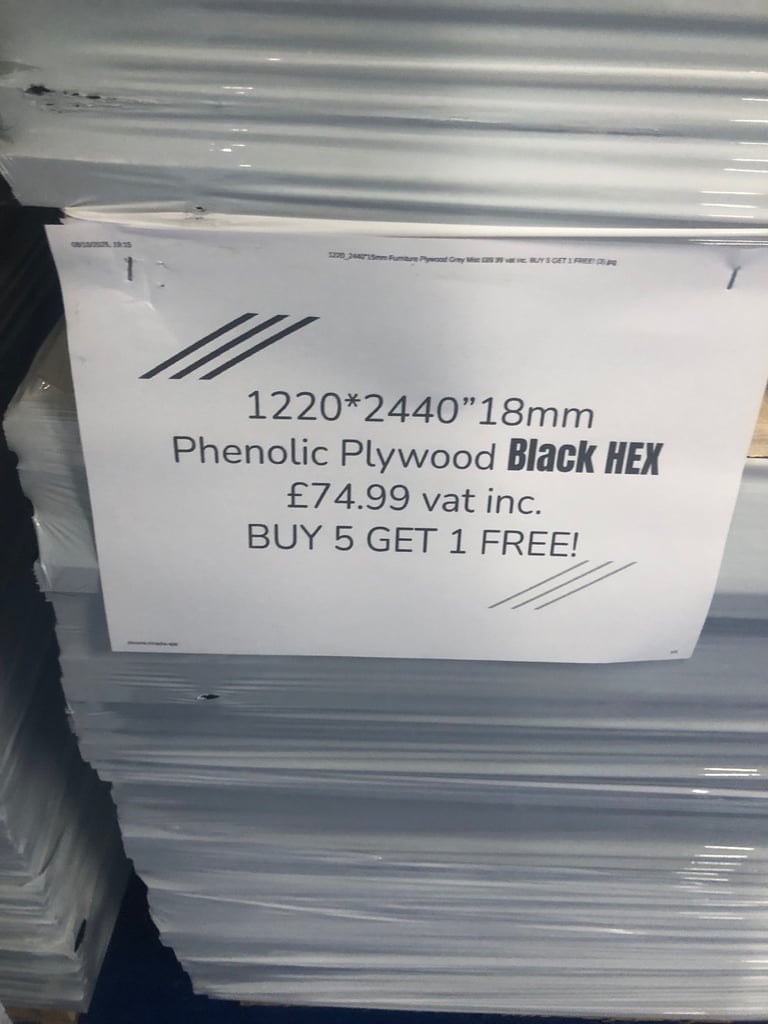 Trailer/Buffalo Plywood Board 2440mmx1220mm