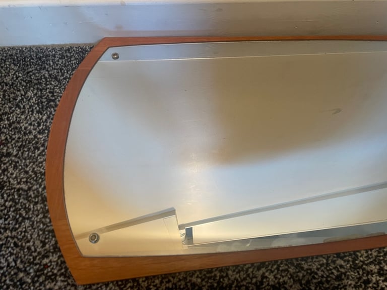 Mid Century Danish Teak Framed Mirror - Jansen Spejle 