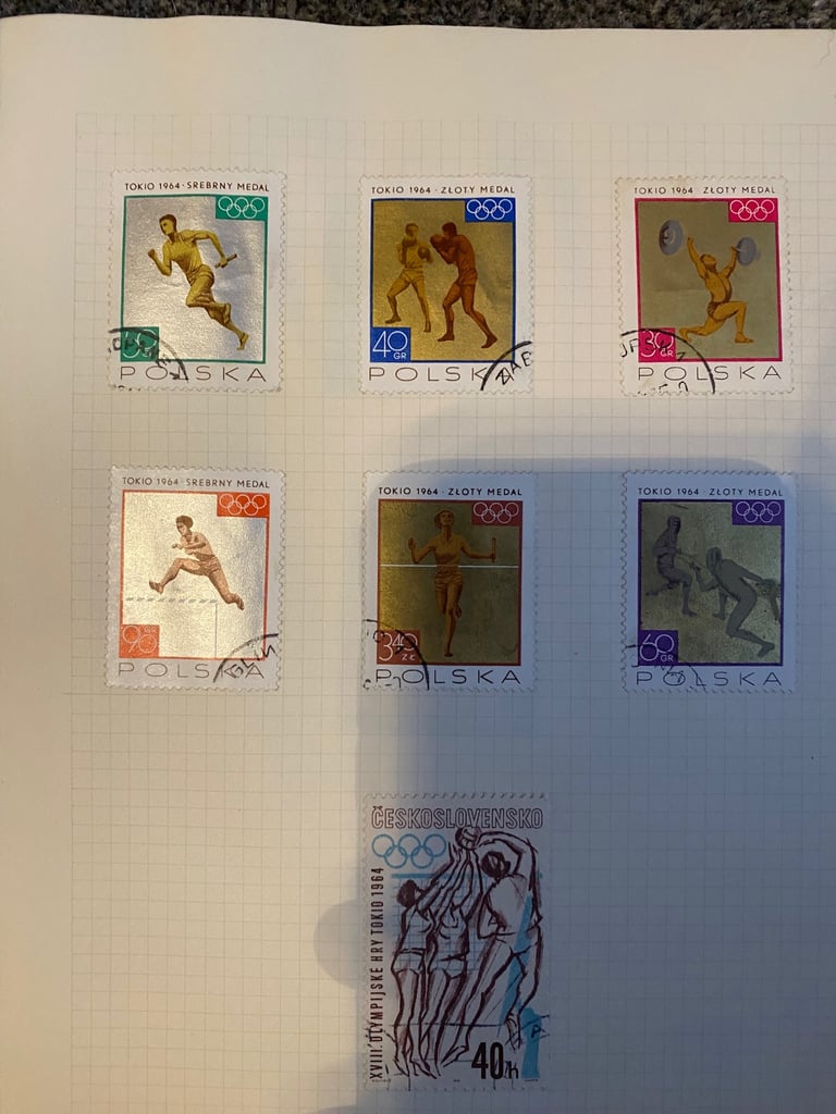 image for Circa 133 Stamp International Junior Stamp Collection 1964 Tokyo Olympics