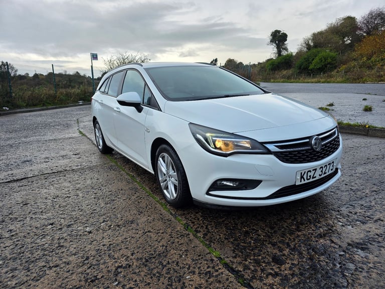 2018 vauxhall astra 1.6 cdti diesel estate 