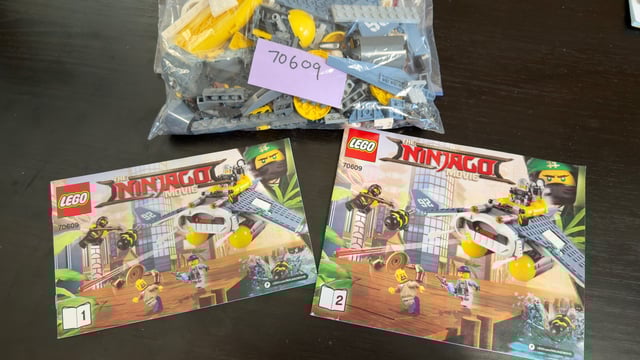 Lego Ninjago 'Manta Ray Bomber' (70609) in Worcester