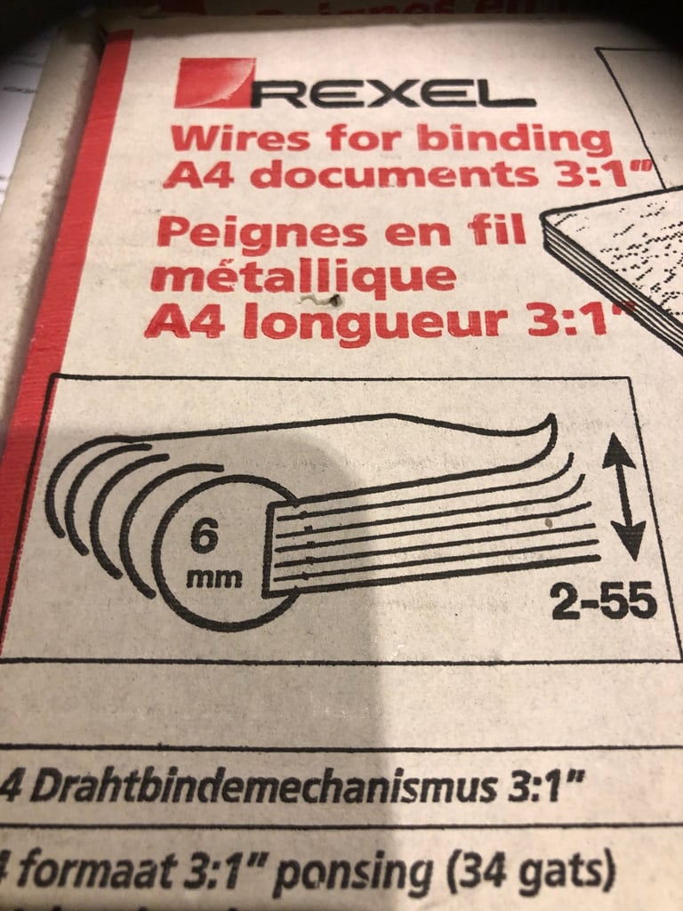 Wire binder machine GBC Wirebind M100