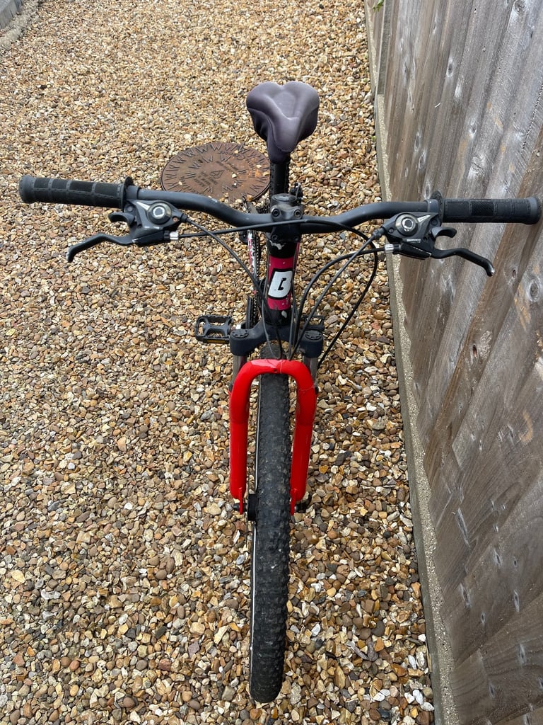Barracuda Red & Black Bike - 26 inch Wheels