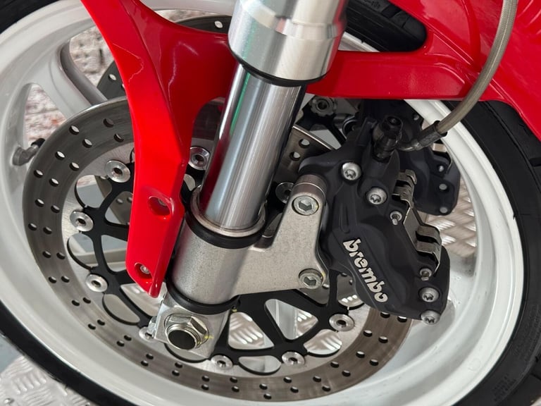 DUCATI MONSTER 1000 S2R 2006 Petrol Manual in Red