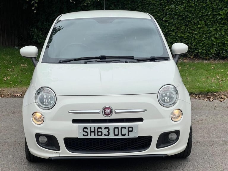 FIAT 500 1.2 S 3 2013 SPORT MODEL PETROL ULEZ 16" ALLOYS LEATHER SPORTS TRIM 