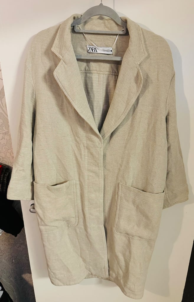 Zara Oversized Coat Size XS