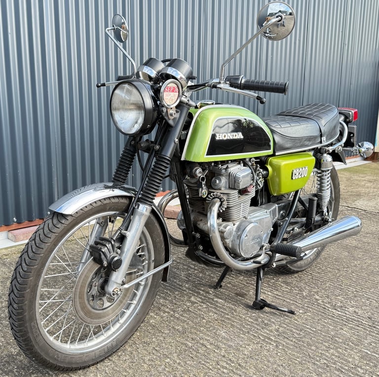 Honda, CB200, 1976, 198 (cc) Vintage / Historic Motorbike Motorcycle