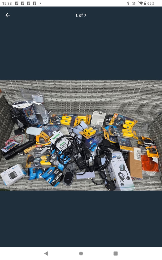 Huge joblot of all electrical items 90 percent work or new massive joblot good for car boot 